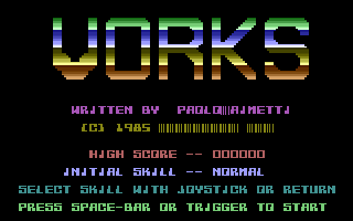 Vorks Title Screenshot