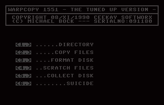 Warpcopy 1551 Screenshot