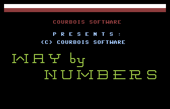 Way By Numbers (Courbois) Title Screenshot