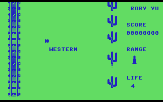 Western Title Screenshot