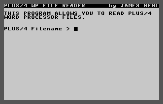 Word Processor File Reader Screenshot