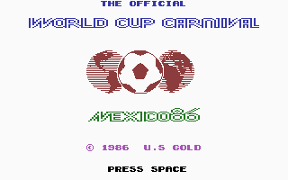 World Cup Carnival Title Screenshot