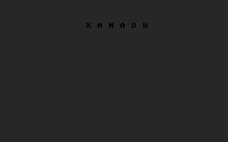 Xanadu (Go Games 32) Title Screenshot