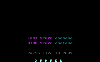 Xanadu (Go Games 41) Title Screenshot