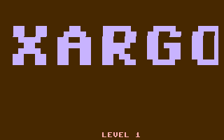 Xargon (Go Games 44) Title Screenshot