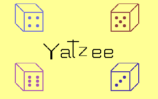 Yatzee Title Screenshot