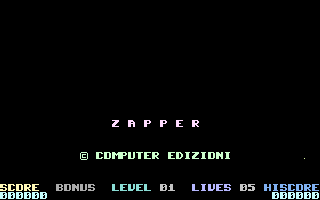 Zapper (Byte Games 2) Title Screenshot