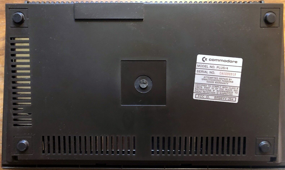 Commodore +4 Back