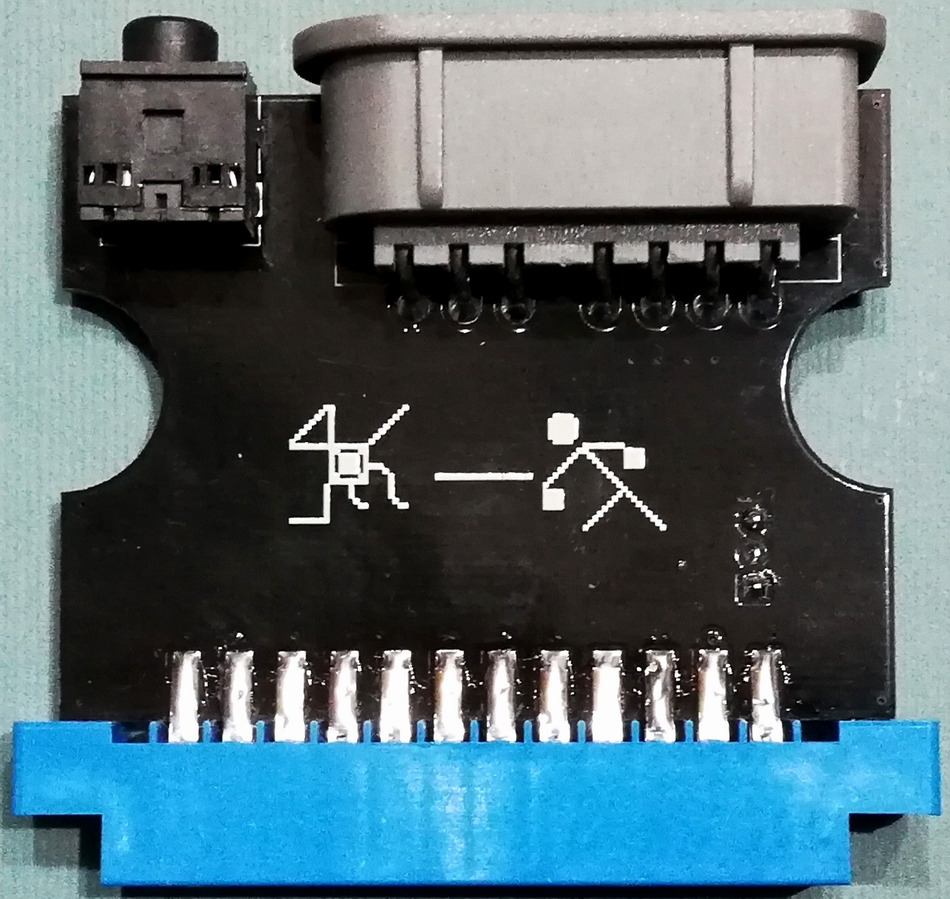 User Port to SNES Controller Adapter (Top)