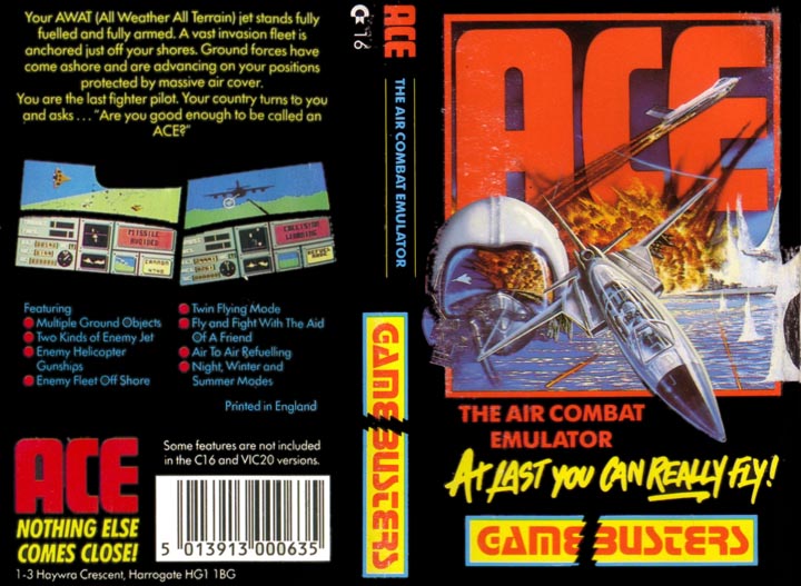 Cassette Front Cover (Gamebusters Release)