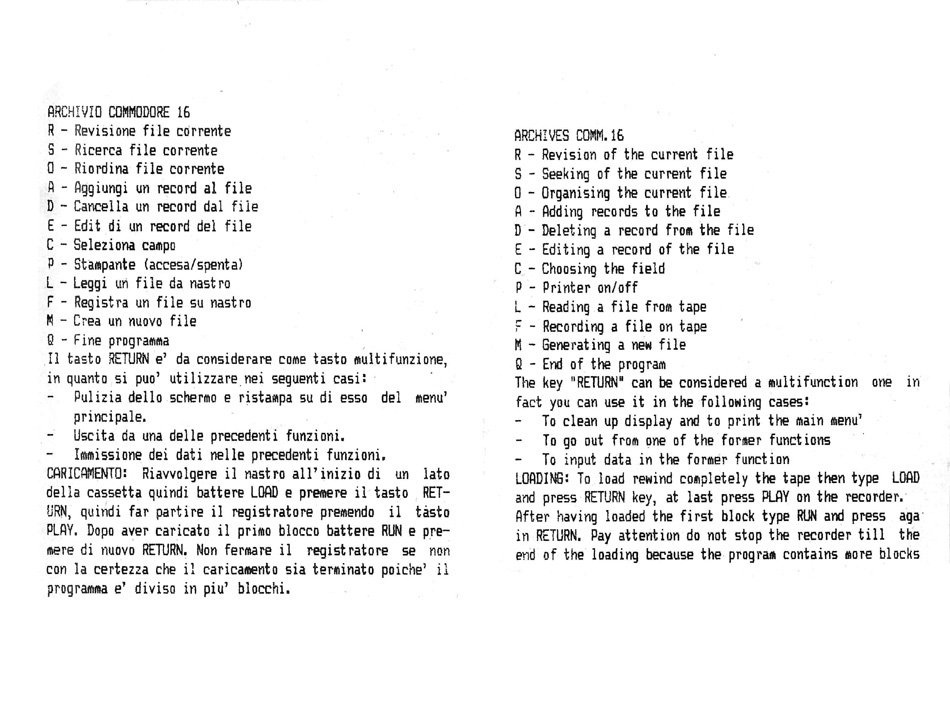 Instructions Leaflet (Front)