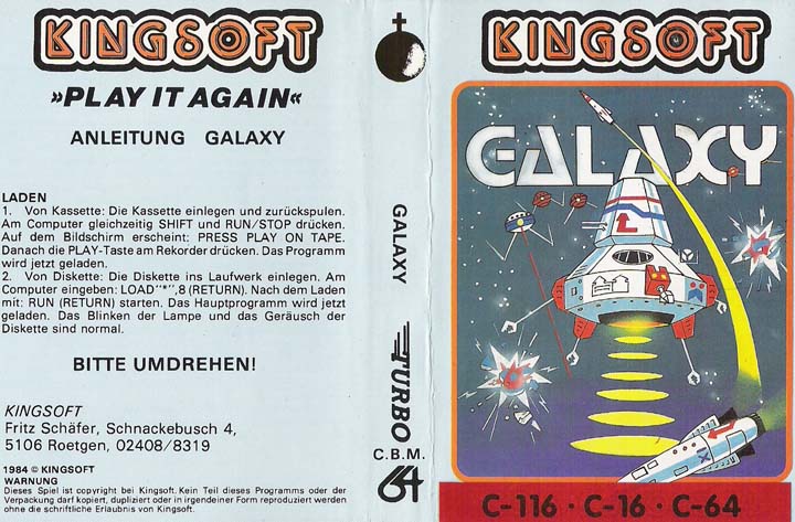 Alternative Cassette Cover (Kingsoft)