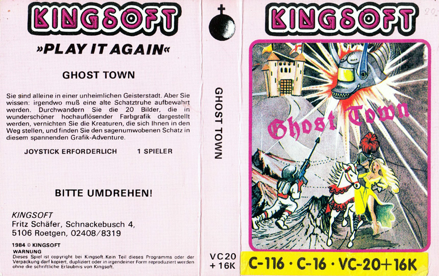 Cassette Cover (Kingsoft Multi)