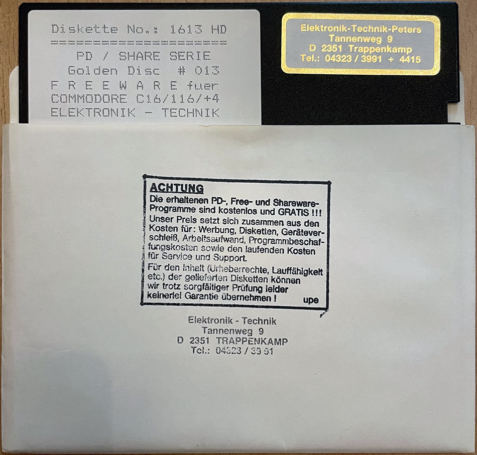 Disk
Submitted by Crown