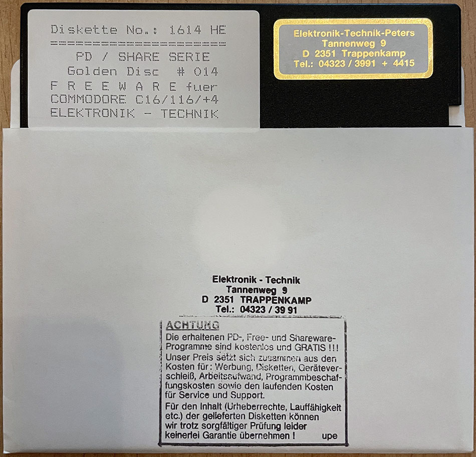 Disk
Submitted by Crown