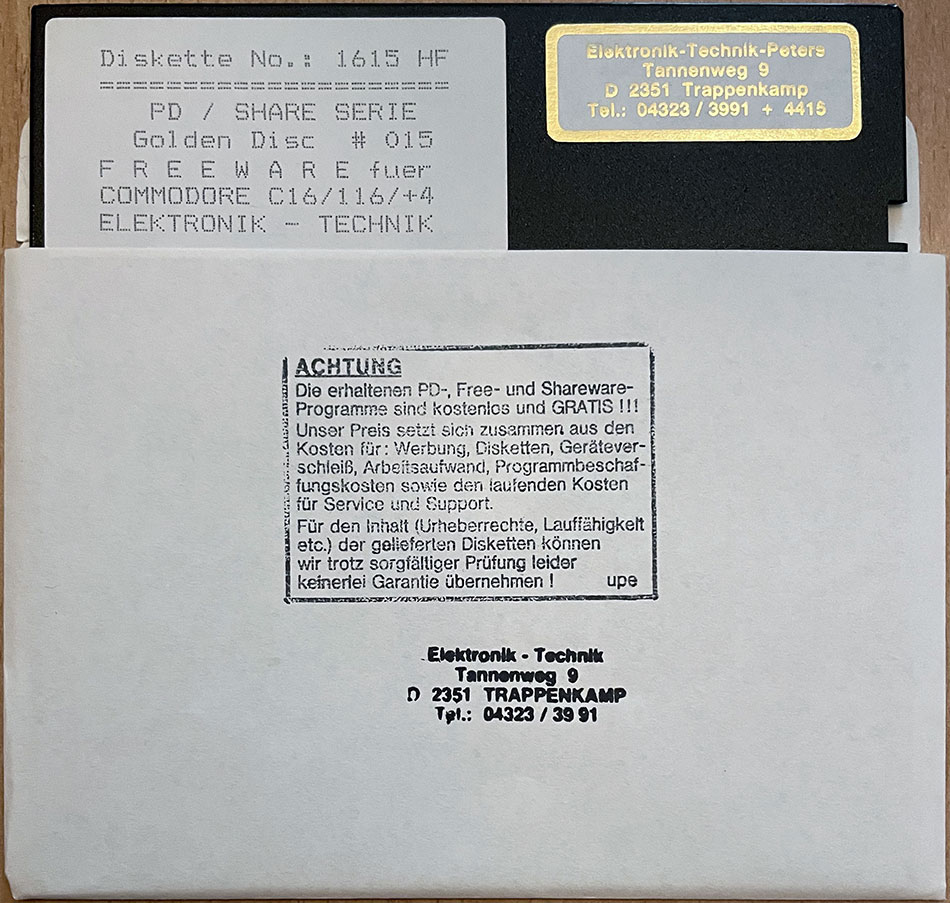 Disk
Submitted by Crown