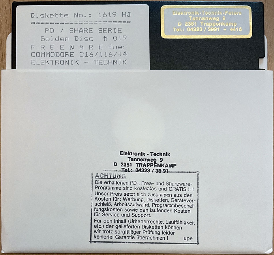 Disk
Submitted by Crown