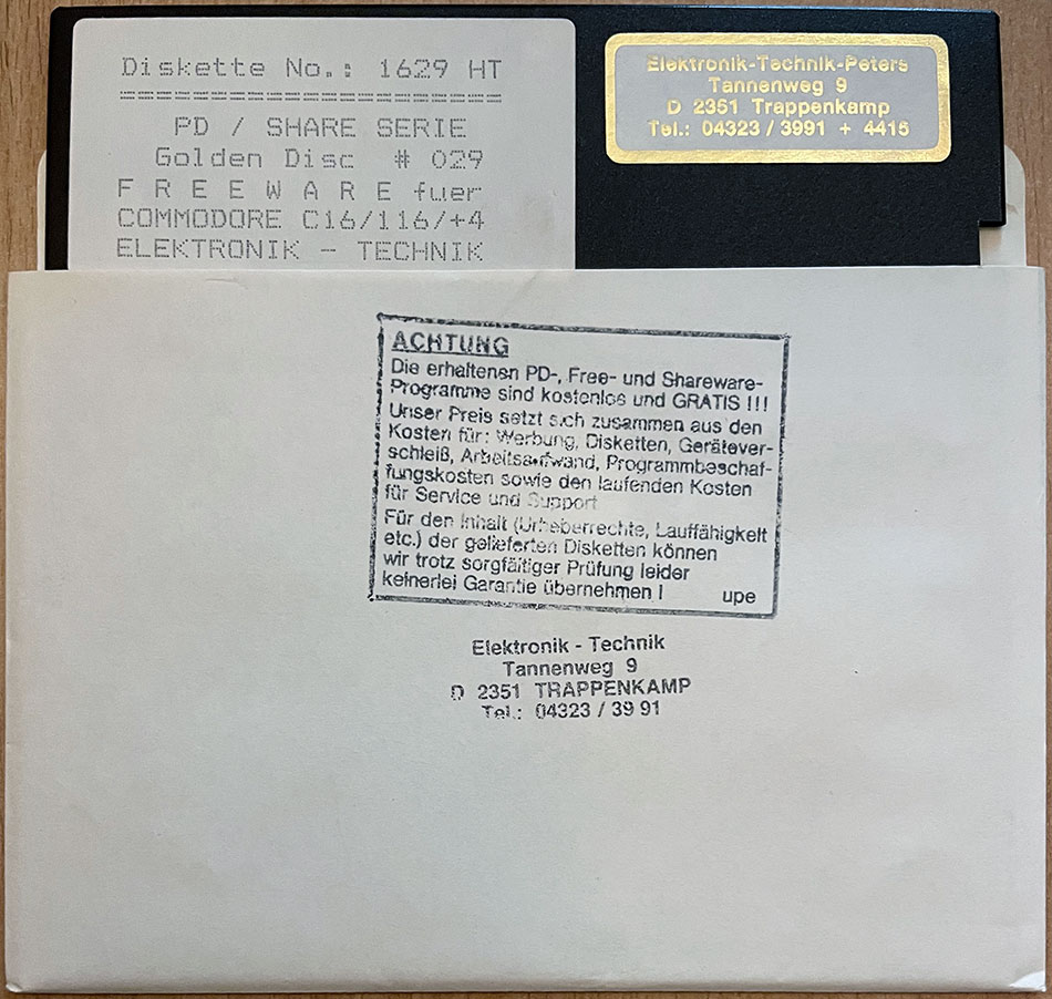 Disk
Submitted by Crown