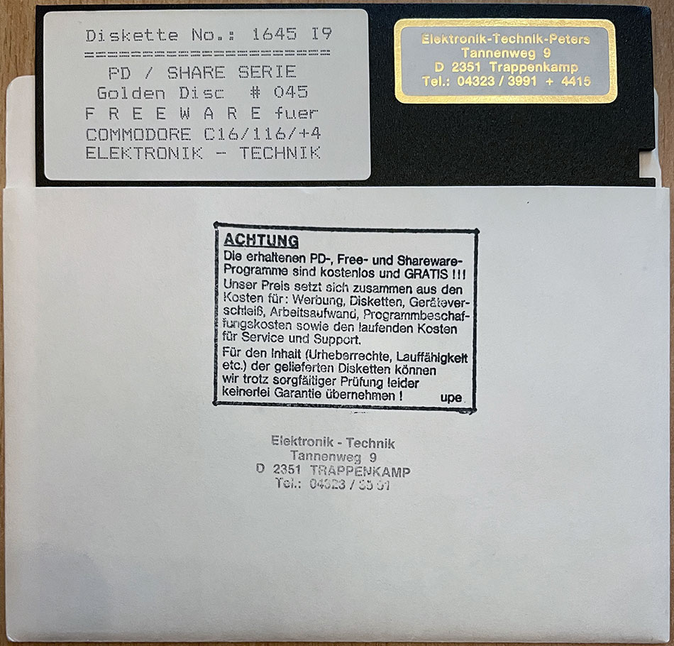 Disk
Submitted by Crown