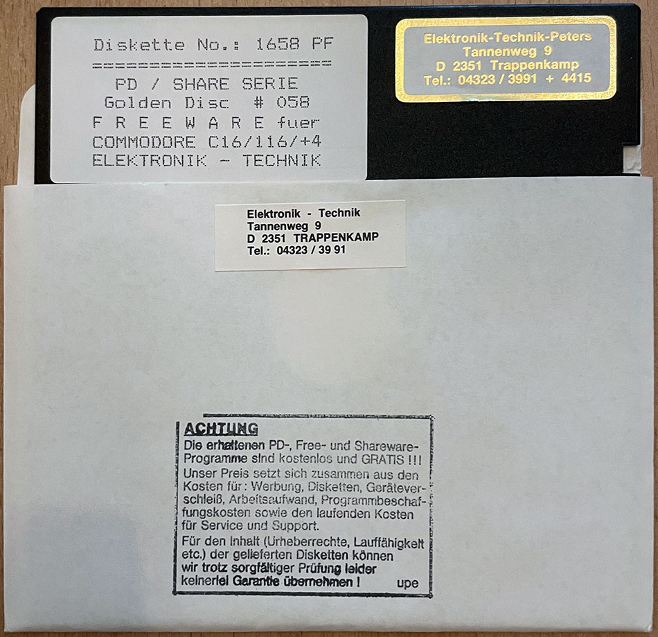 Disk
Submitted by Crown