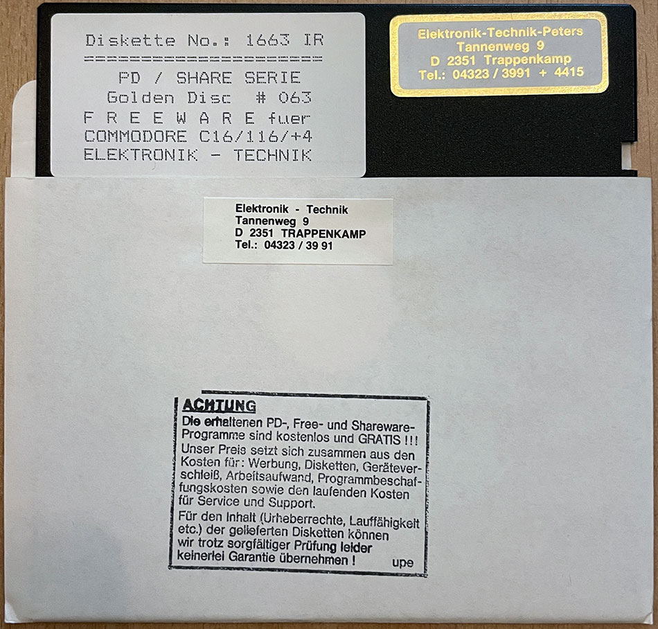 Disk
Submitted by Crown
