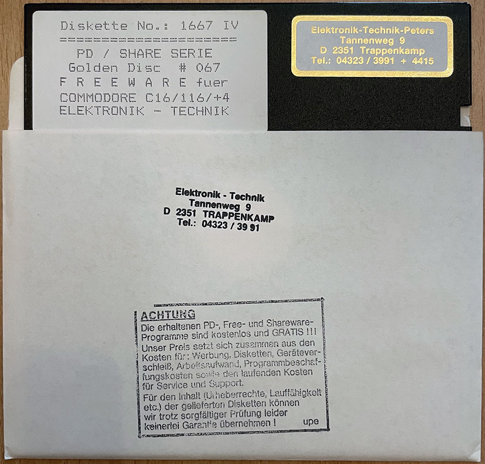 Disk
Submitted by Crown