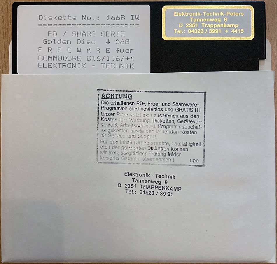 Disk
Submitted by Crown