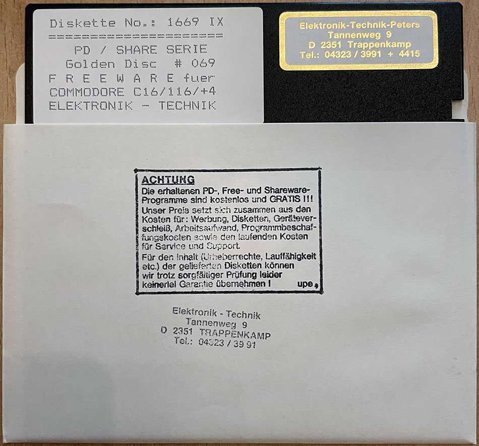 Disk
Submitted by Crown