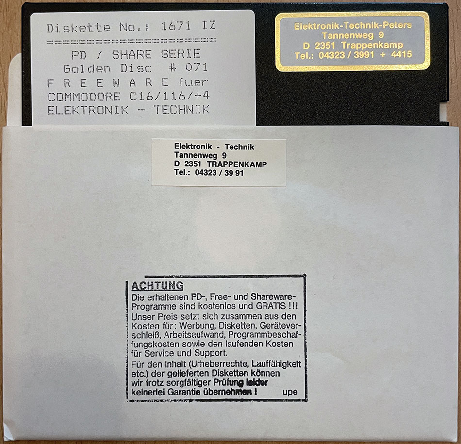 Disk
Submitted by Crown