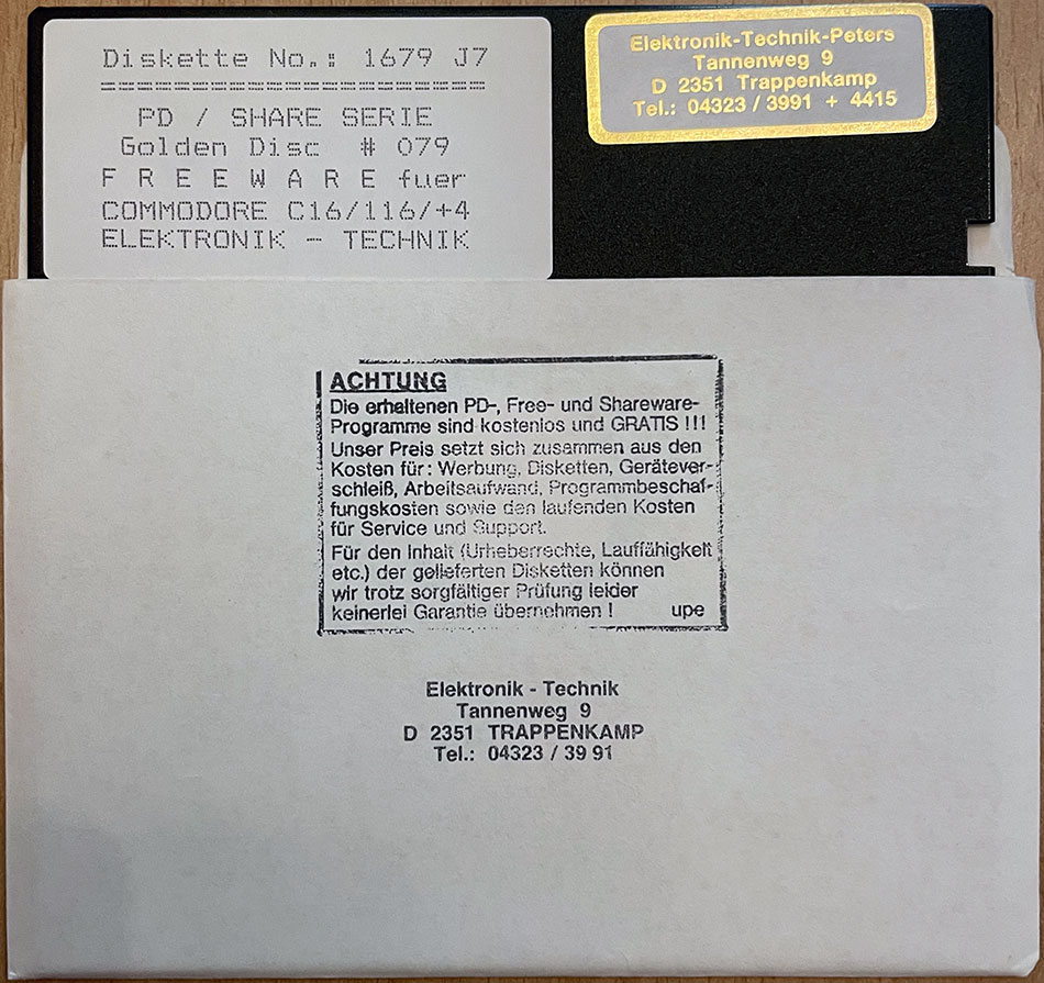 Disk
Submitted by Crown
