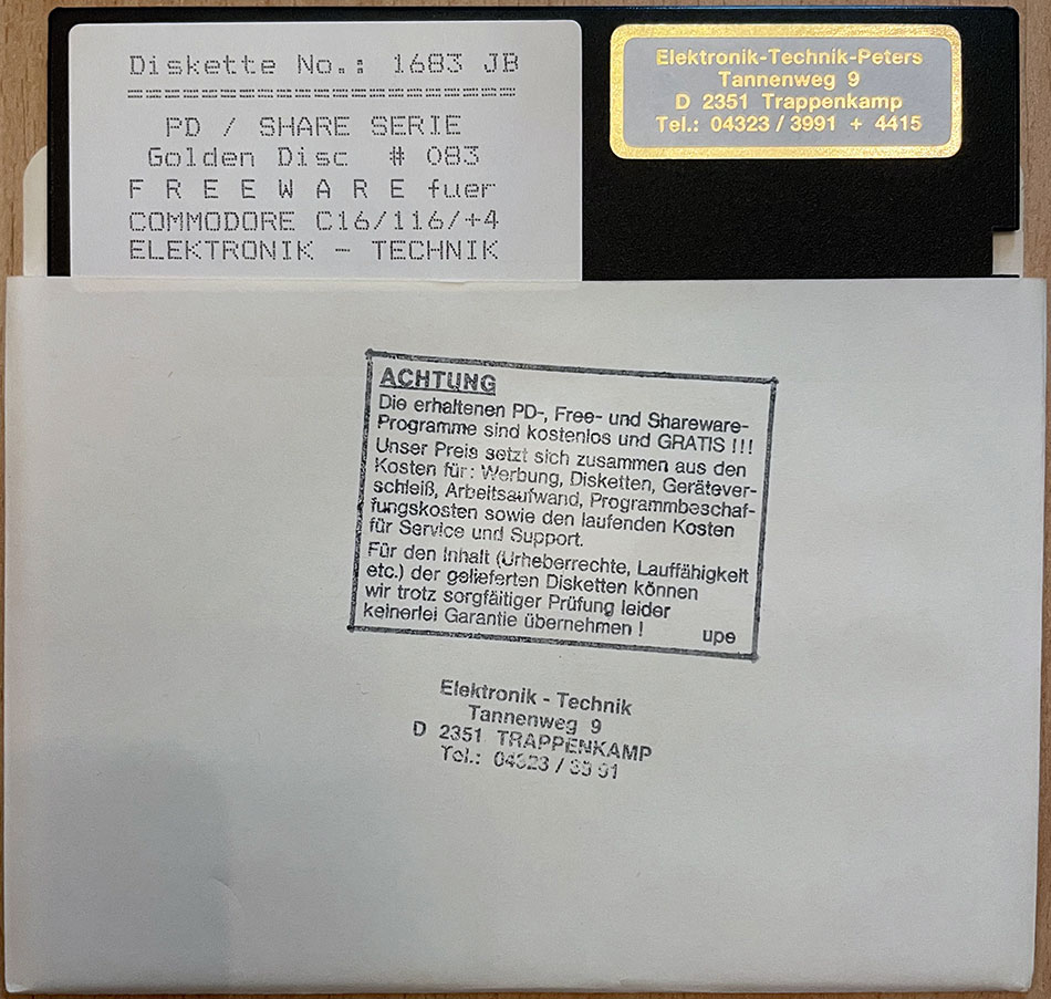 Disk
Submitted by Crown
