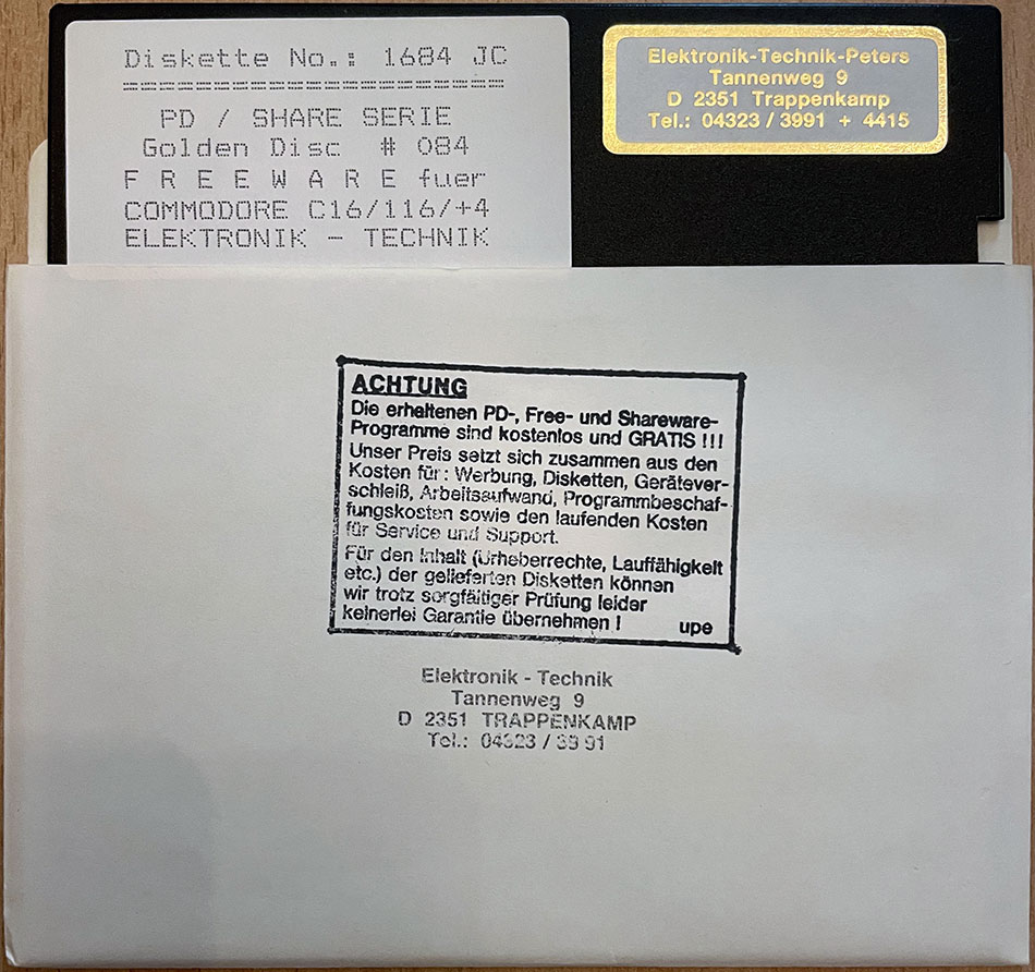 Disk
Submitted by Crown