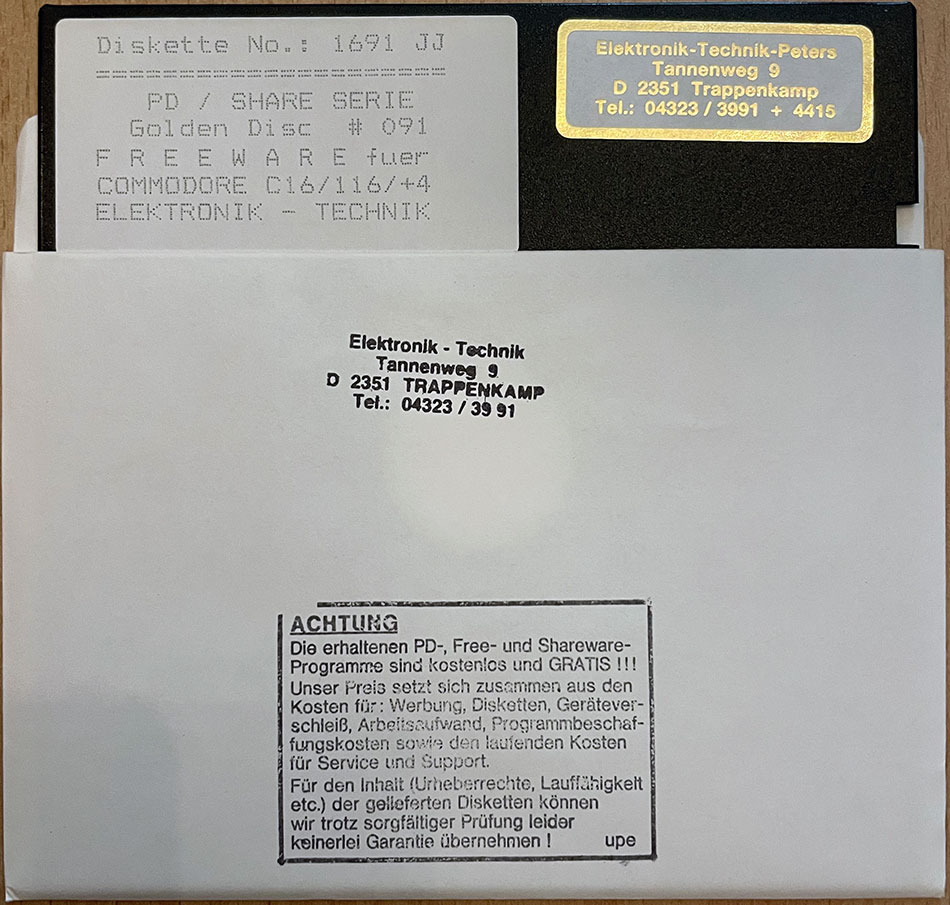 Disk
Submitted by Crown