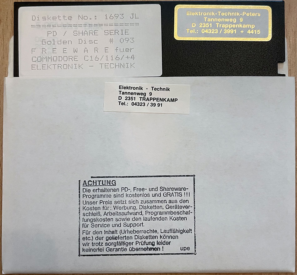 Disk
Submitted by Crown