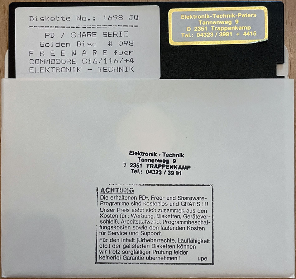 Disk
Submitted by Crown