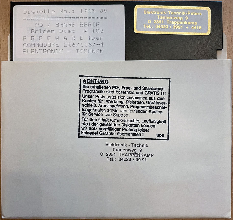 Disk
Submitted by Crown