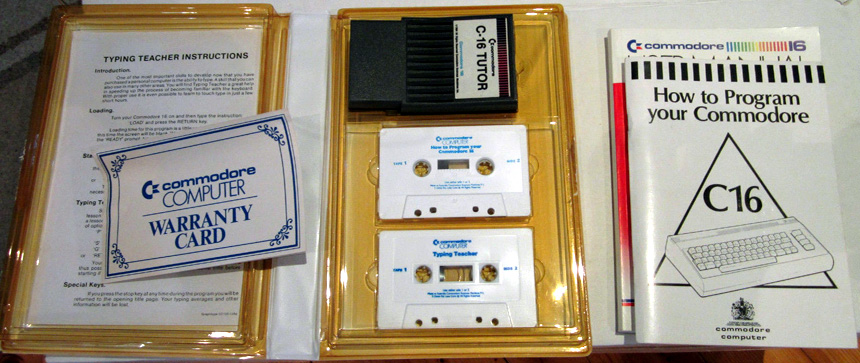 Box Content (Commodore 16 Learner Pack)