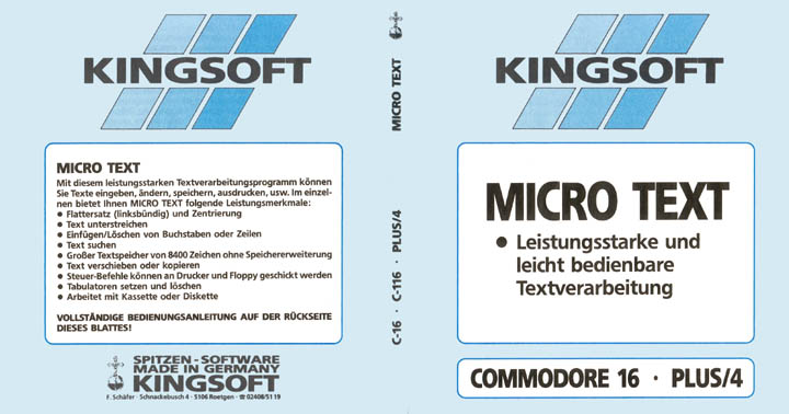 Disk Front Cover 1