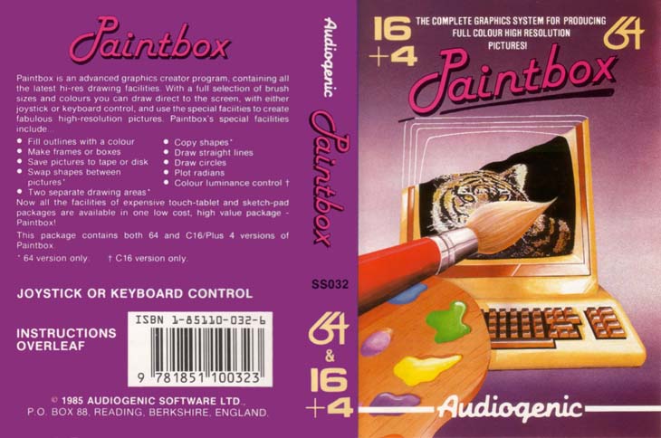Cassette Front Cover (Audiogenic)