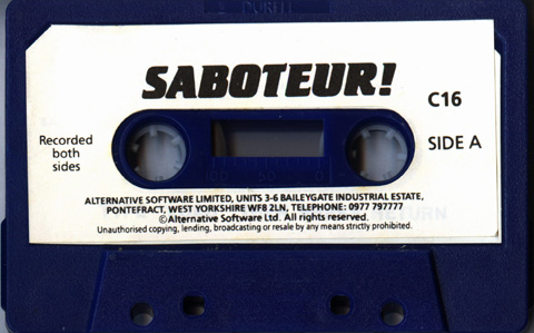 Cassette (Alternative Software Blue Tape, C16 Side)