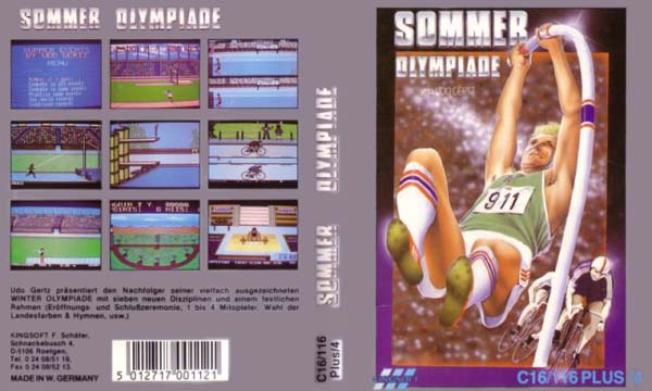 Sommer Olympiade Cassette Cover (German Release)