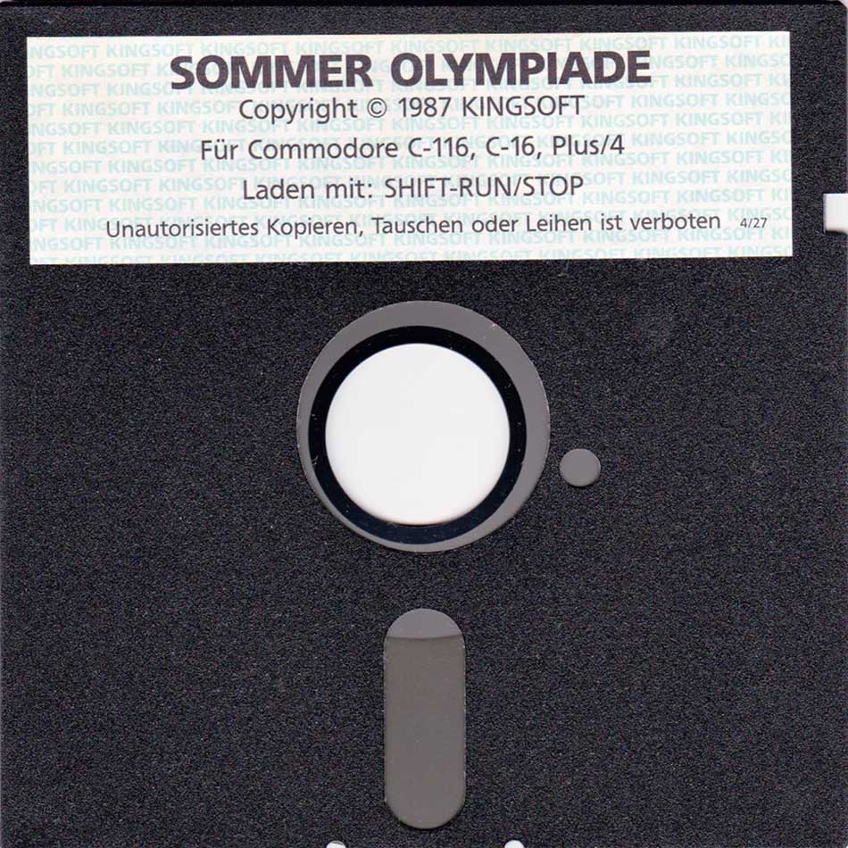 Diskette (Sommer Olympiade)
Submitted by IQ666