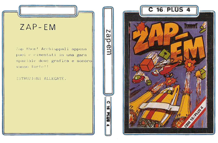 Cassette Cover (Zap Em)