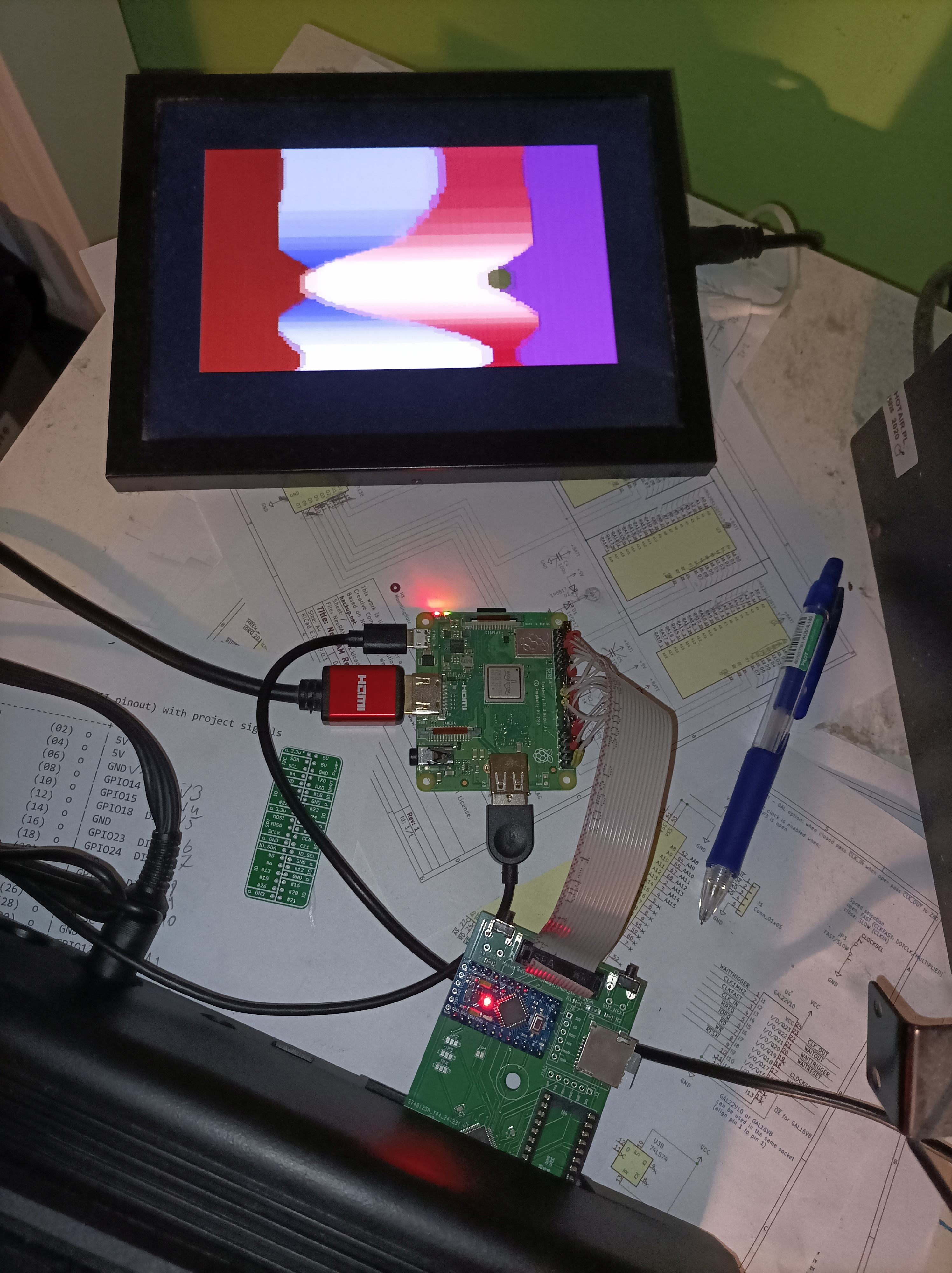 tcbm2sd with RPi3 running Pi1551