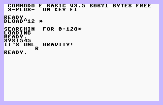 128b (SVS) [It's Only Gravity!] Screenshot