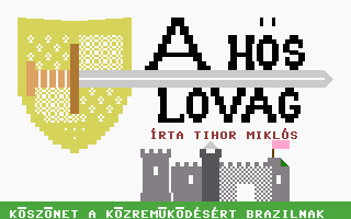 A Hős Lovag Title Screenshot