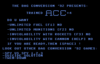 ACE +4 (Bag) Title Screenshot