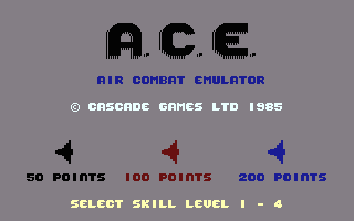 ACE Title Screenshot