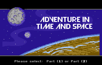 Adventure In Time And Space Title Screenshot