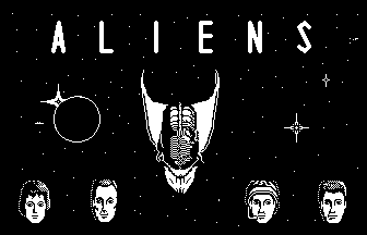 Aliens (CST) Title Screenshot